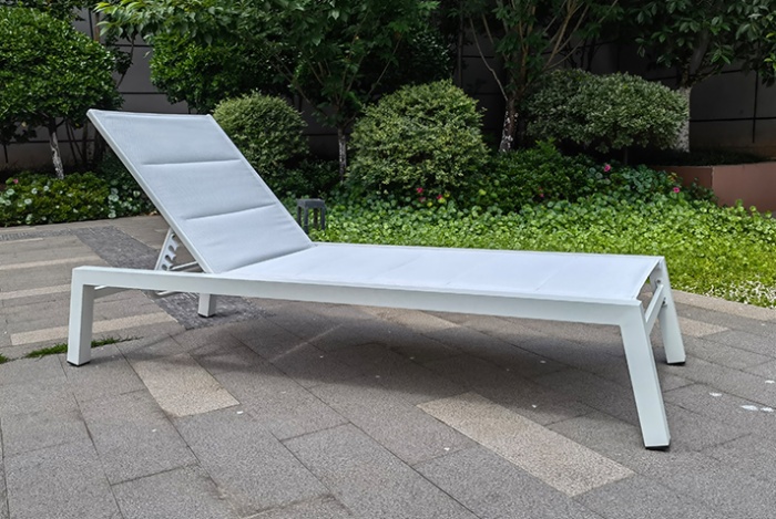 Aluminum Outdoor Chaise Lounge AB1007