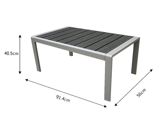 Steel Outdoor KD Sofa Set 2004