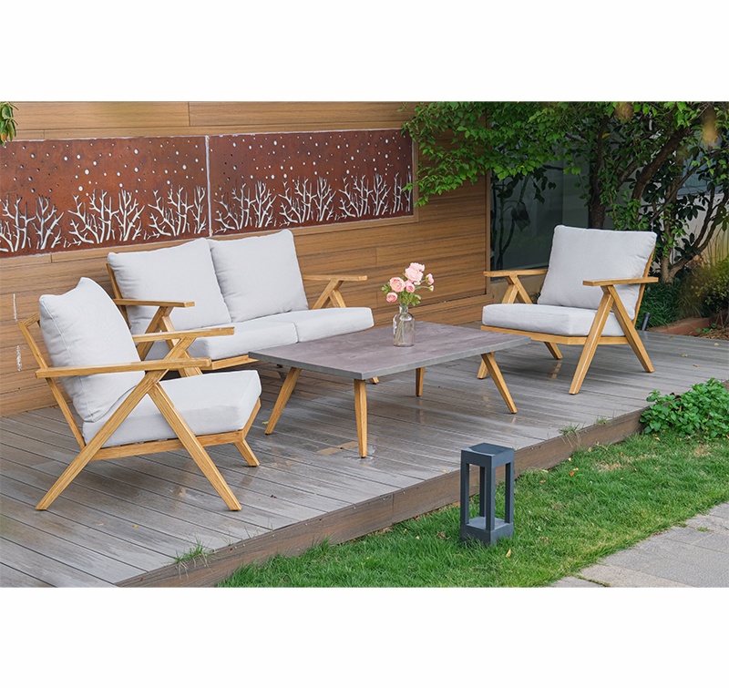 3 Pc Chair and 1PC Table Outdoor Conversation Set AF2205
