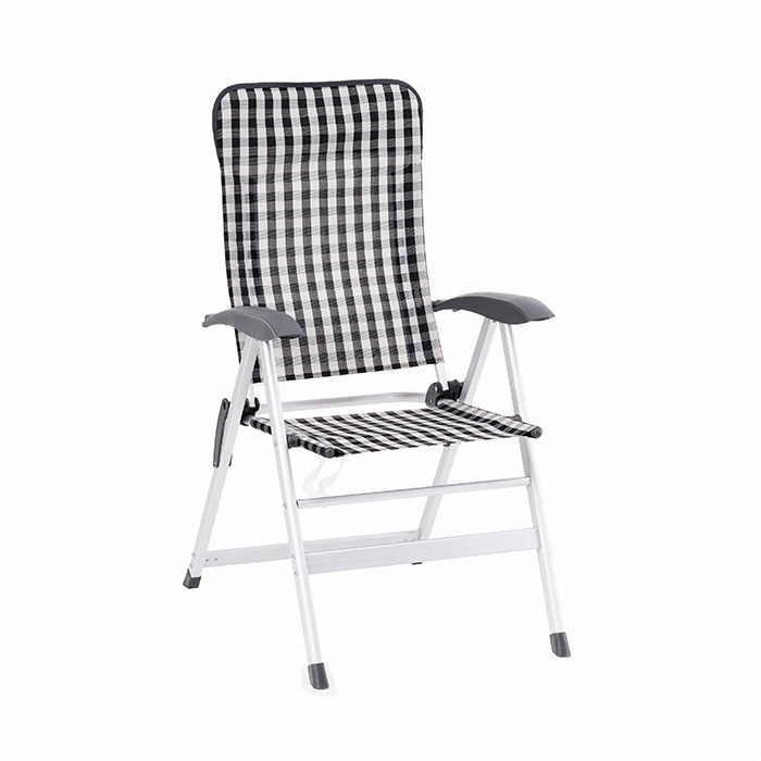 Luxury Aluminum Lightweight 5 Position Adjustable Folding Camping Beach Chair