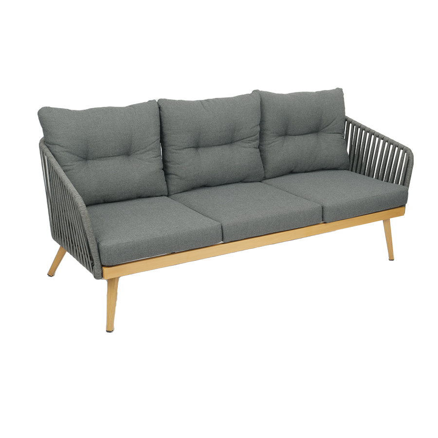 Terni 4 Piece Sofa Seating Group Conversation Set with Cushions AF4208