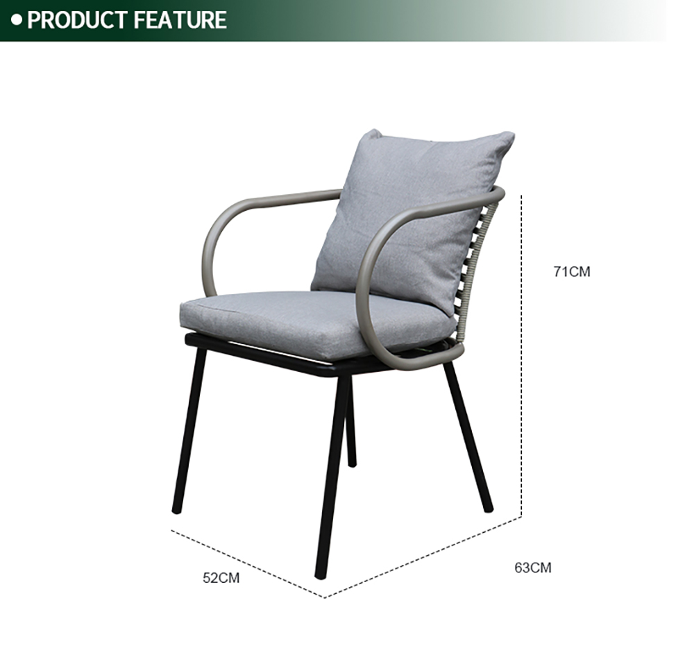 Aluminum Outdoor Dining Set 7PCS 4003