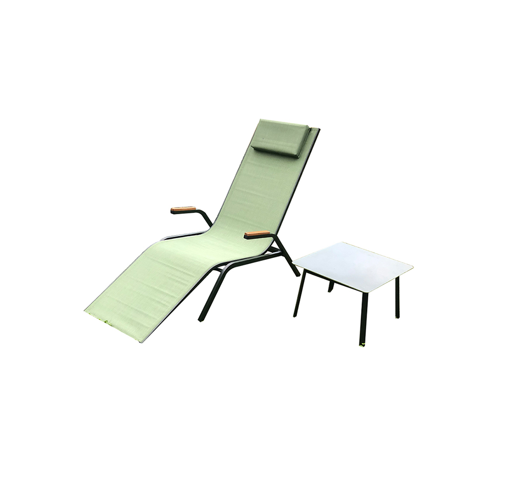 Aluminum Outdoor Chaise Lounge Set AF1100