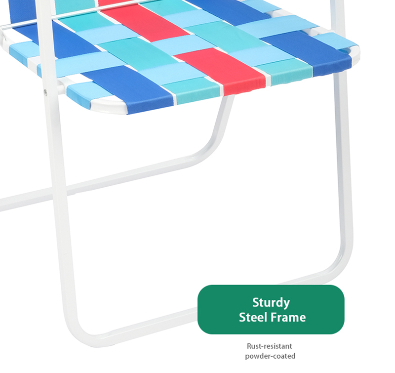 Camping Folding Lawn Beach Portable Backrest Beach Chair