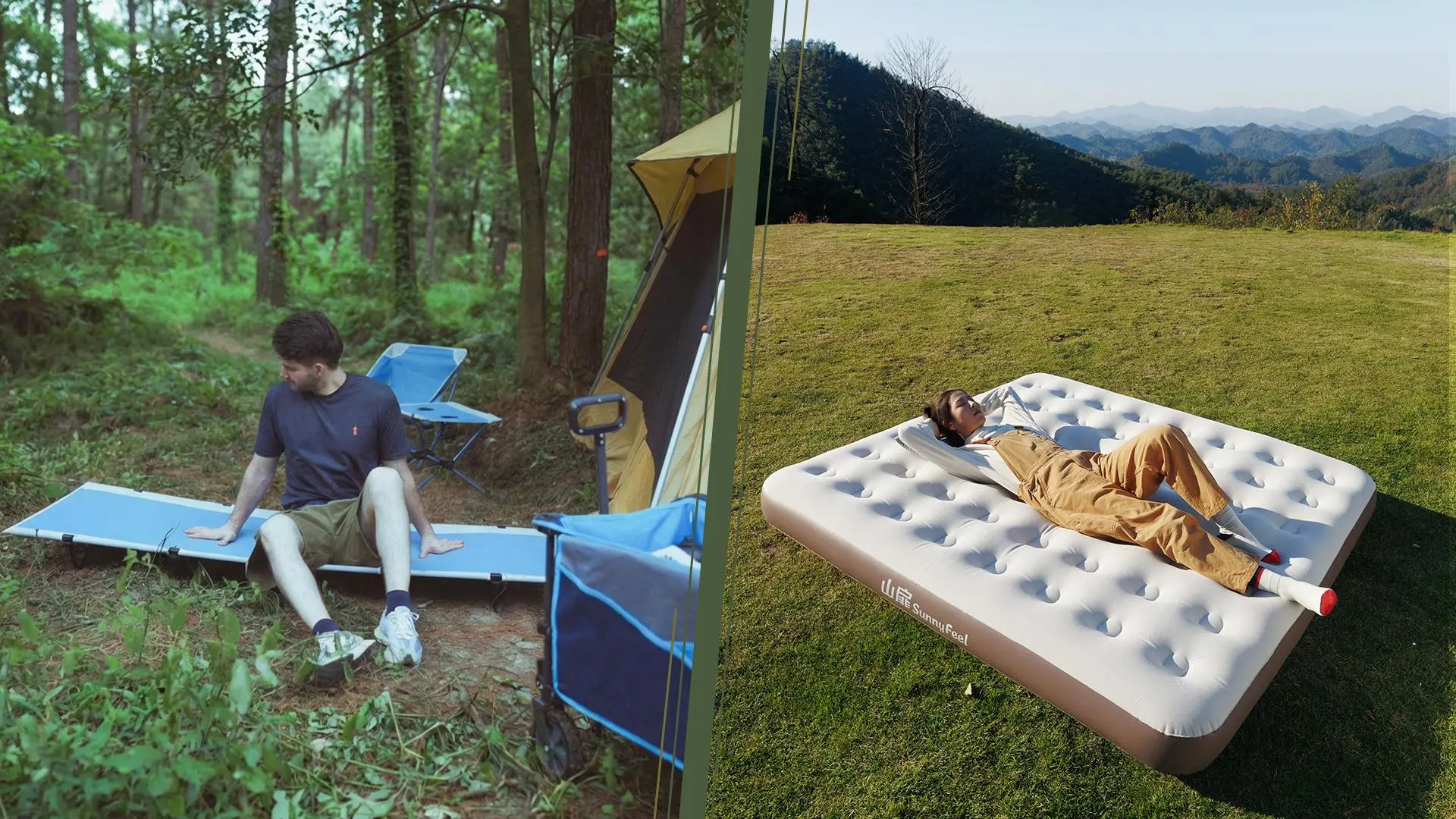 Camping Cot vs. Air Mattress: Which Is Better for Back Pain?——Sleep System