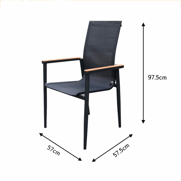 Aluminum Outdoor Dining Set 0075 7PCS