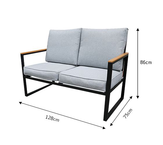Steel Outdoor Kd Sofa Set 2001