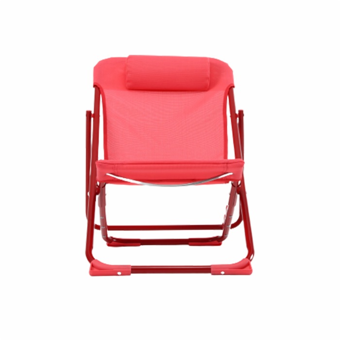 Price Outdoor Furniture Folding Steel Sling Adjustable Three Position Beach Chair