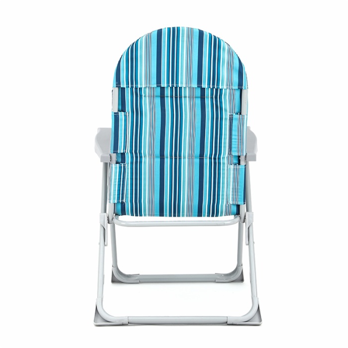 5 Position Outdoor Portable Folding Beach Padded Adjustable Beach Chair