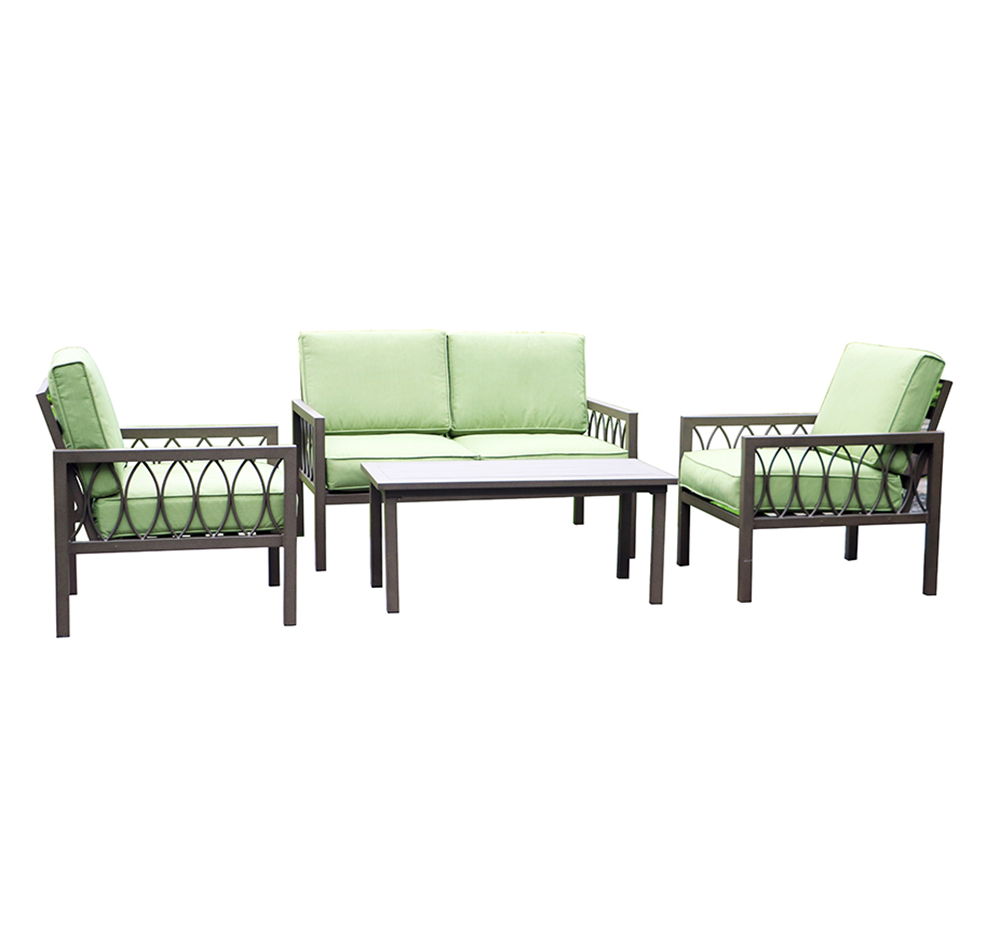 Steel Outdoor KD Sofa Set 2012