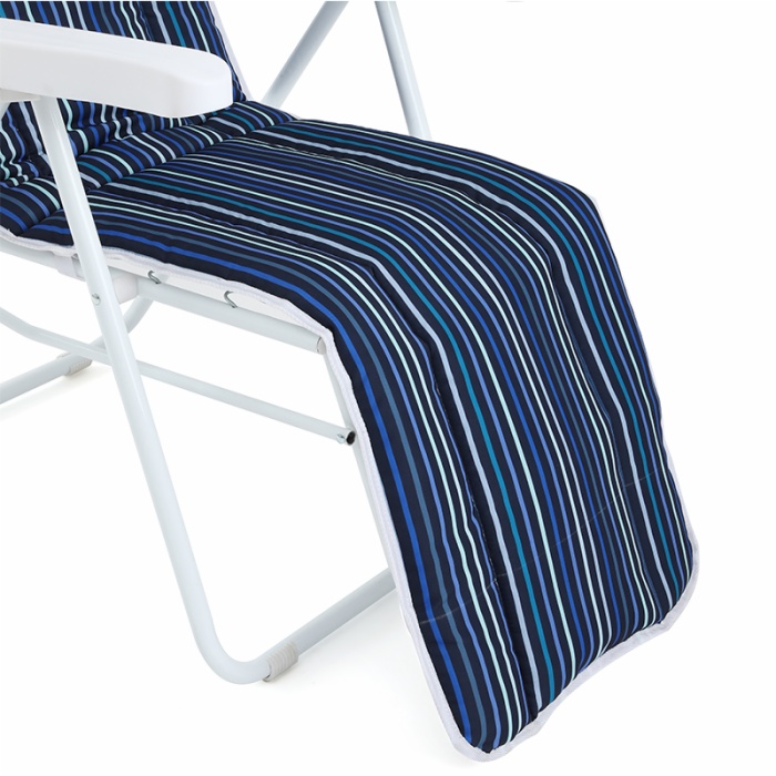 Outdoor Beach Chair Folding Camping Chair Portable Fishing Chair with Padded