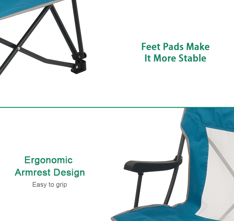 Steel Outdoor Portable Foldable Camping Chair Beach Zero Gravity Chair