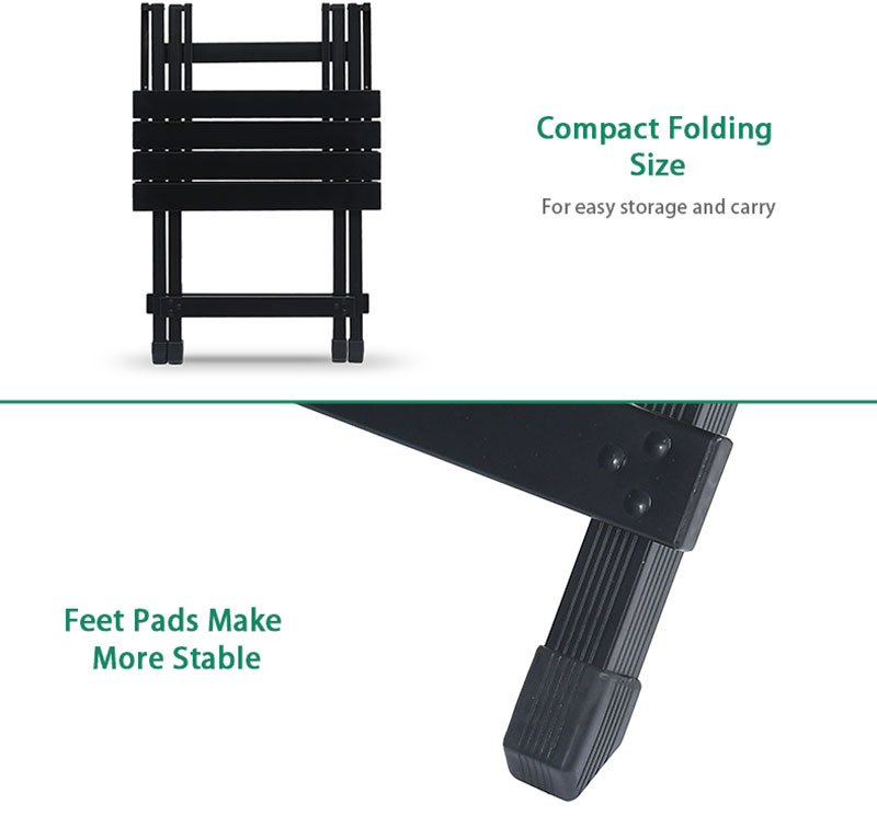 Custom Portable Aluminium Roll Picnic Extendable Folding Outdoor Hiking Camping Tables
