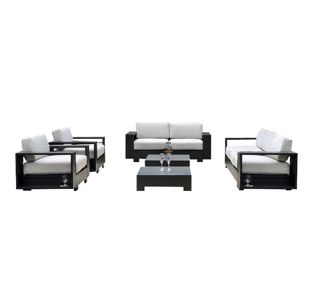 Aluminum Outdoor KD Sofa Set 2102