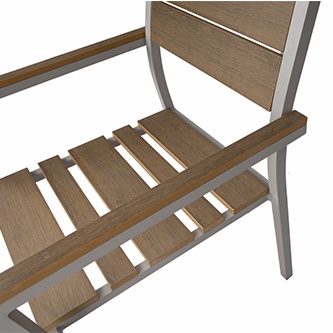 Aluminum Outdoor Dining Set 7PCS Set