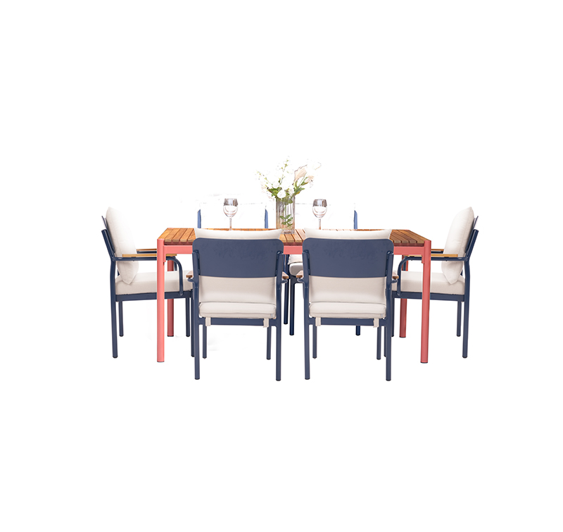 Rockhill 7 Pc Outdoor Dining Set with Cushions AF2200