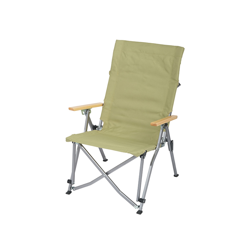Lightweight Aluminum Portable Folding Chair,Anodized Aluminum, 600D Polyester
