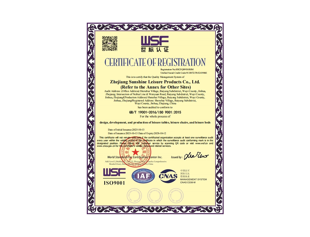 Certifications