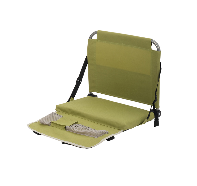 Low Profile Stadium Seat with Pocket – Portable Folding Chair for Outdoor Events