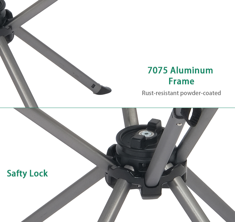 Lightweight Mesh Camping Chair with Aluminum Frame for Hiking,Outdoor Activities