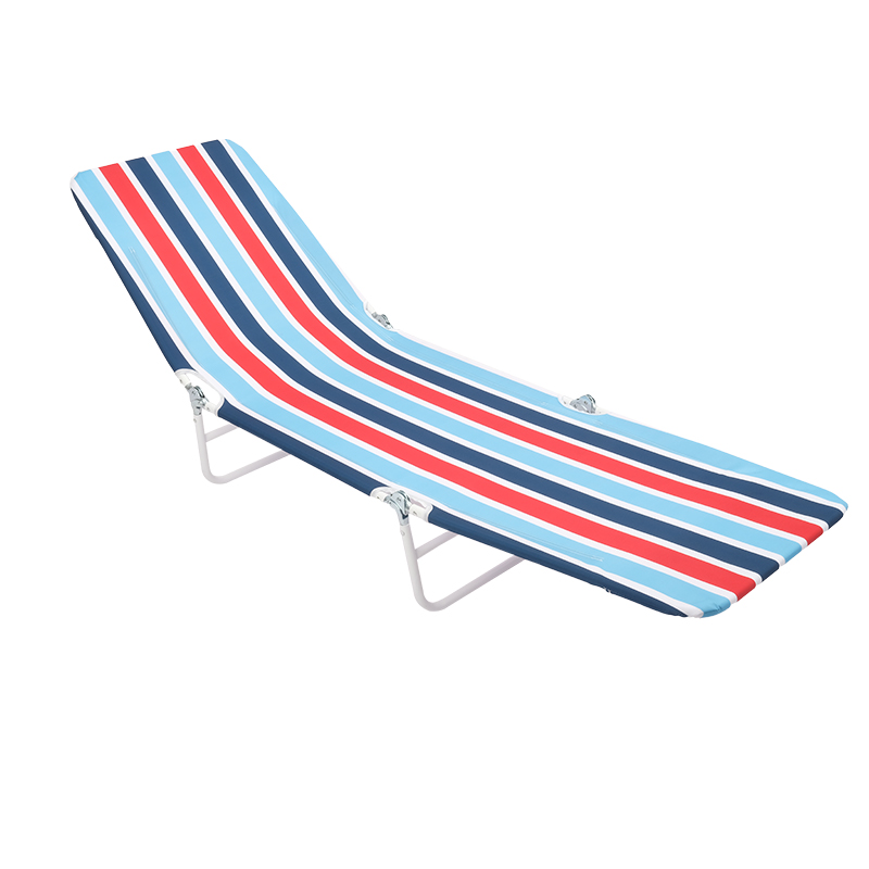 Beach Portable Folding Backpack Beach Lounge Chair Bed with Backpack Straps and Storage Pouch