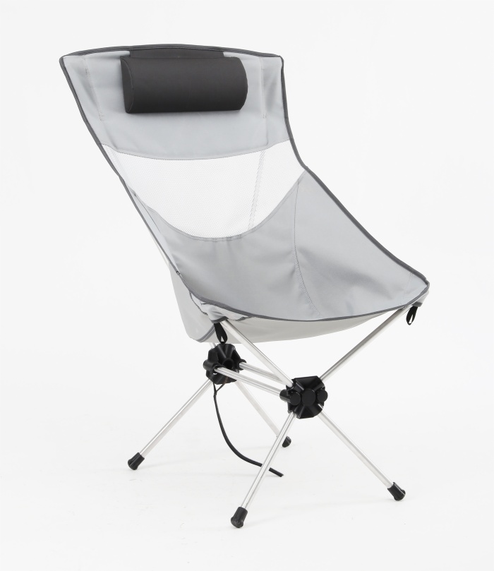 Outdoor Aluminium Frame Compact Ultralight Folding Beach Chair Reclining Portable Camping Hiking Chair