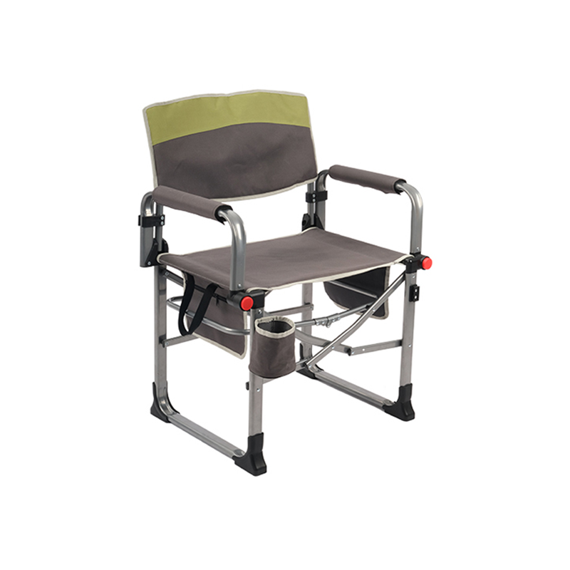Compact Director Chair with Cup Holder and Storage Accessible for people with disabilities